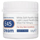 E45 Cream for Dry Skin Conditions Eczema and Dermatitis 125G