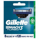 Gillette Mach 3 Turbo 3D Cartridges 8 Pack
