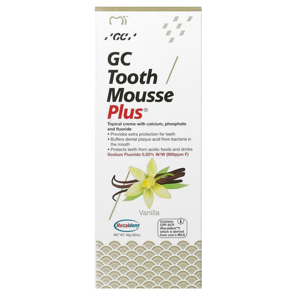 GC Tooth Mousse Plus Vanilla 40g