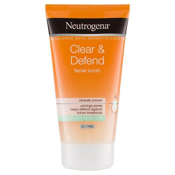 Neutrogena Clear & Defend Scrub 150mL