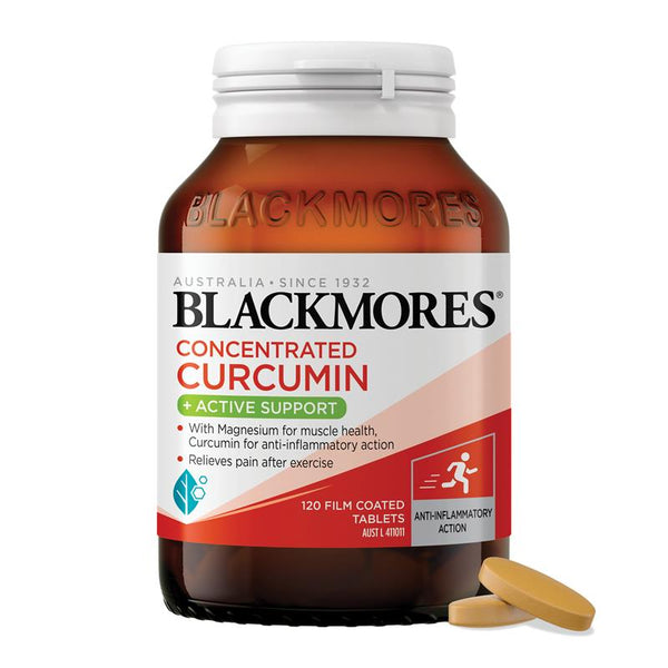 Blackmores Concernated Curcumin Active Support 120