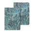 Aqua Palms Notebooks Set of 2 Lined Journals for Writing and Note Taking A5