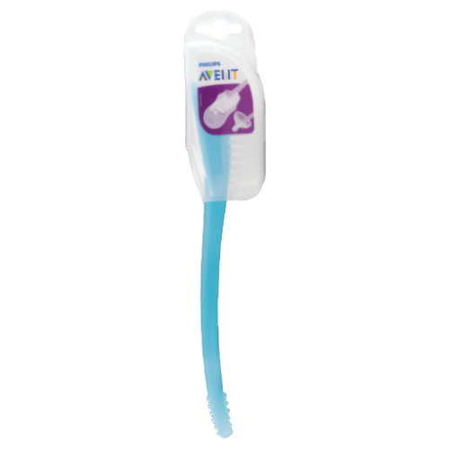 Avent Bottle & Teat Brush Blue