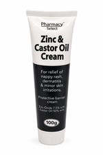 Pharmacy Select Zinc and Castor Oil Cream 100G