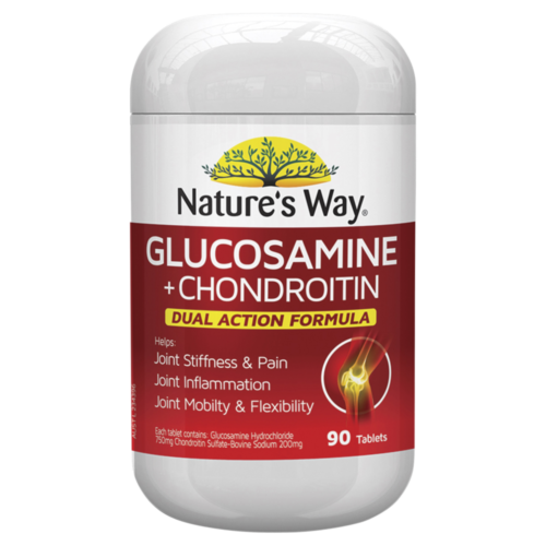 Natures Way Glucosamine Plus Chondroitin Dual Action 90 Tablets