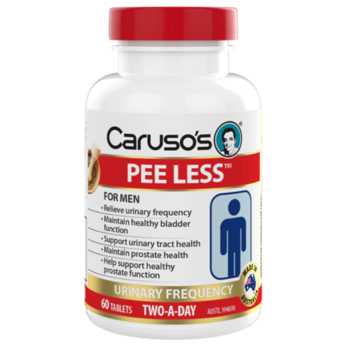 Caruso's Pee Less For Men 60 Tablets