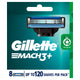 Gillette Mach3+ Replacement Cartridges 8 Pieces