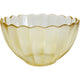 Glass Bowl Medium Marrigold/Gold