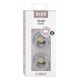 BIBS Colour Pacifier Blush Size 2 2 Pack