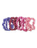 Wicked Sista Slim Satin Scrunchie Set In Pink And Purple