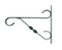 Garden Trend Green Metal Wall Strap Bracket 250MM