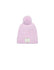 Foote Street Childrens Glitter Knit Beanie With Pom Pom Pink S M