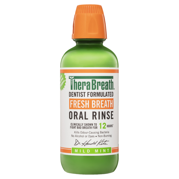 Therabreath Fresh Breath Oral Rinse 473mL – Mild Mint