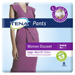 Tena Pants Discreet Women Large 8 Packs