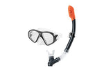 Intex Reef Rider Swim Set Aqua Flow Snorkel And Mask 14 Plus Adult 4 Pack