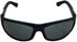 Gibson Aspect Unisex Curve Wrap Sunglasses Black Polarised