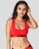 PSD Modal Solids Red Sports Bra