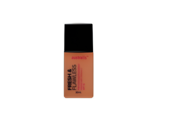 Australis Fresh & Flawless Full Coverage Foundation - Caramel