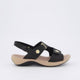 Homyped Odette Strap Sandals in Black Size 8