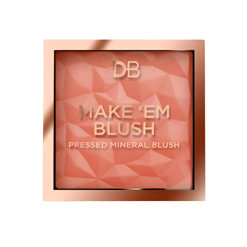 DB Make Em Blush Pressed Mineral Blush Peach Glow