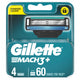 Gillette Mach3+ Replacement Cartridges 4 Pack