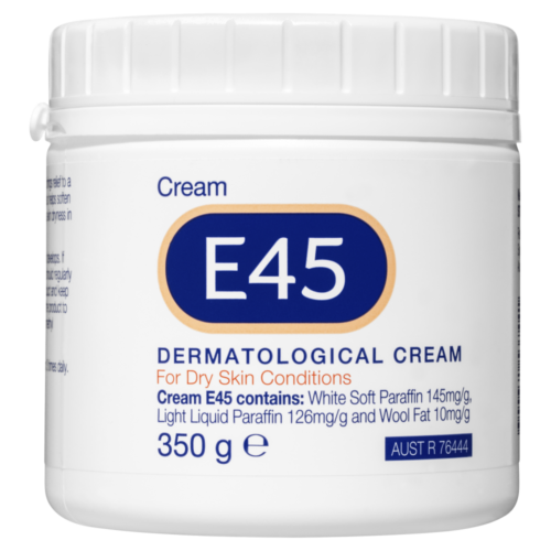 E45 Moisturising Cream for Dry Skin & Eczema - 350g