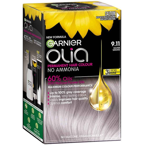 Garnier Olia 9.11 Silver Smoke