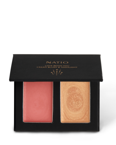 Natio Love Being You Cream Blush & Highlight