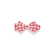 Purebaby Organic Bow Headband Heart Gingham Print