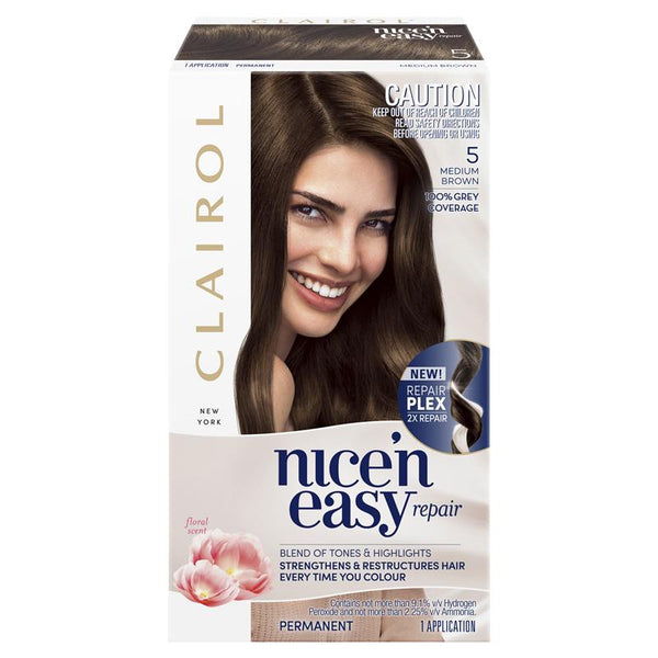 Clairol Nice N Easy 5 Natural Medium Brown