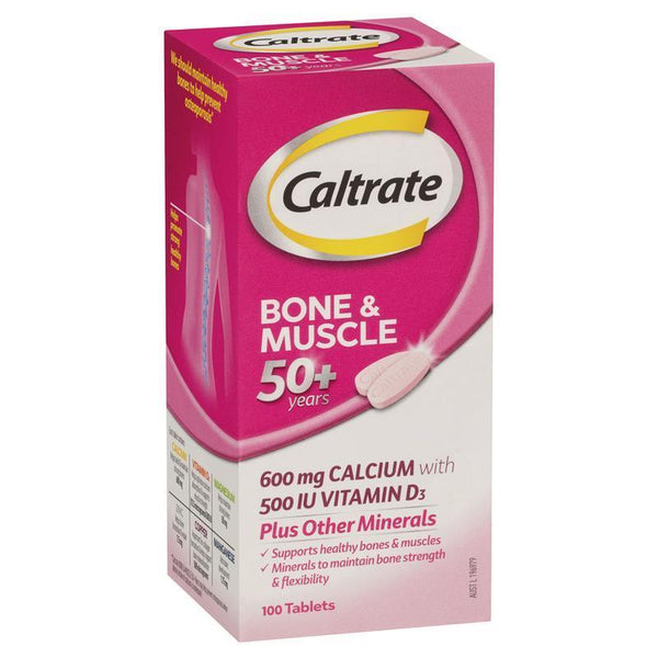 Caltrate Bone & Muscle 50+ Tabs 100