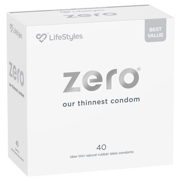 Lifestyles Zero Condoms 40PK