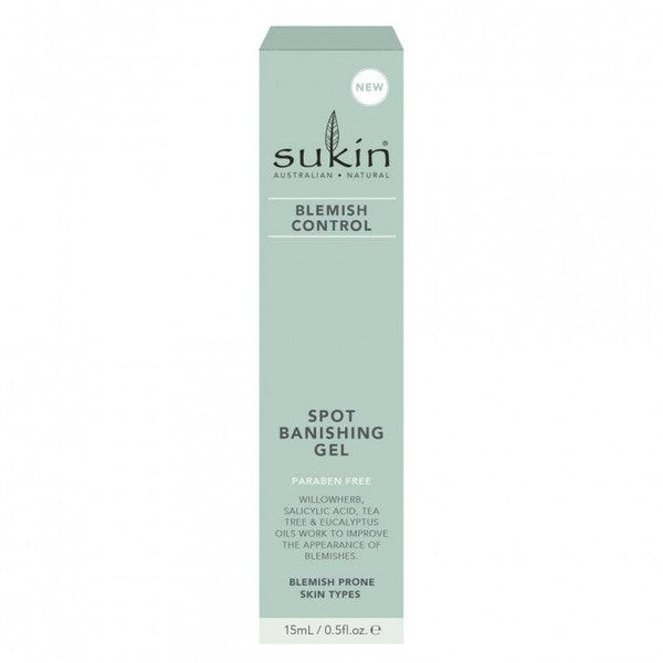 Sukin Blemish Control Spot Banishing Gel 15ml