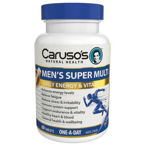 Caruso's Natural Health Ultra Max Mens Super Multi 60 Tablets