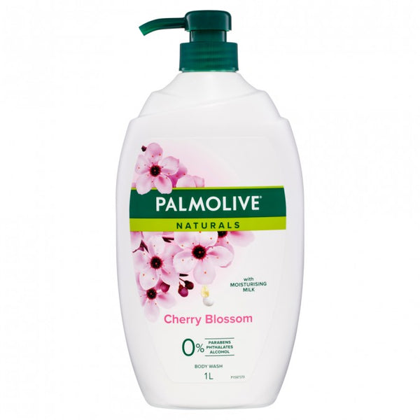 Palmolive Naturals Milk & Cherry Blossom Body Wash 1 Litre