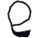 Escape to Paradise Large Wood Beads Black