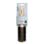 Mae Natural Bristle Radial Hair Brush for Styling and Blow Drying