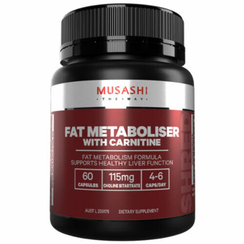 Musashi Fat Metaboliser Carnitine 60