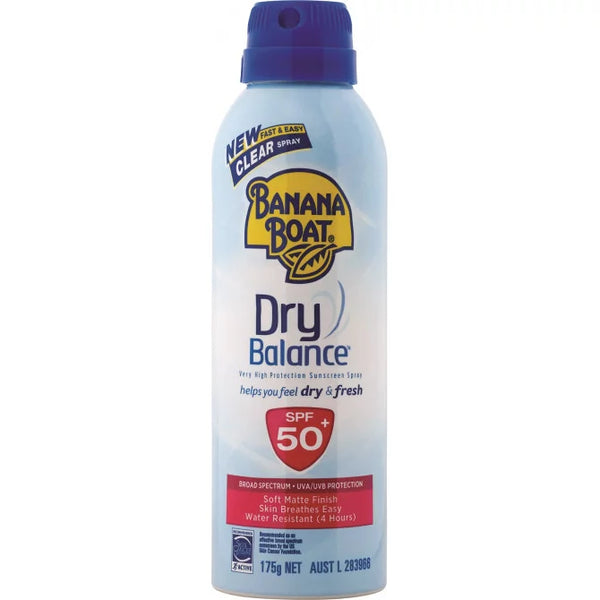 Banana Boat Dry Balance Clear Spray SPF 50+ 175g