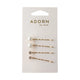 Adorn by Mae Pearl And Diamante Hair Slides 4 Pack
