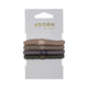 Adorn by Mae Elastics Woven Earthy 4 Pices