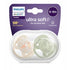Philips Avent Soft Soother Deco For Babies 0 To 6 Months 2 Pack