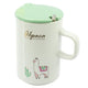 Curtis and Wade Novelty Mug with Alpaca in Saddlecloth