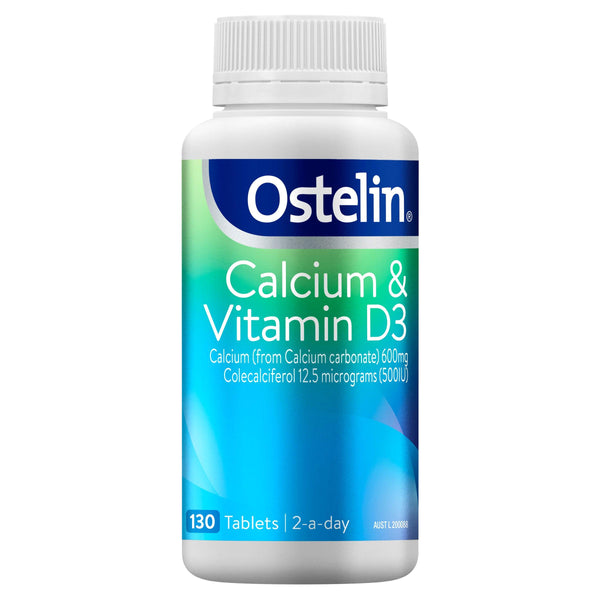 Ostelin Calcium And Vitamin D3 130 Tablets