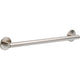 Delta Faucet Contemporary Wall Mounted Decorative Bath Safety Grab Bar in Brilliance Stainless Steel 24 In 41824-SS