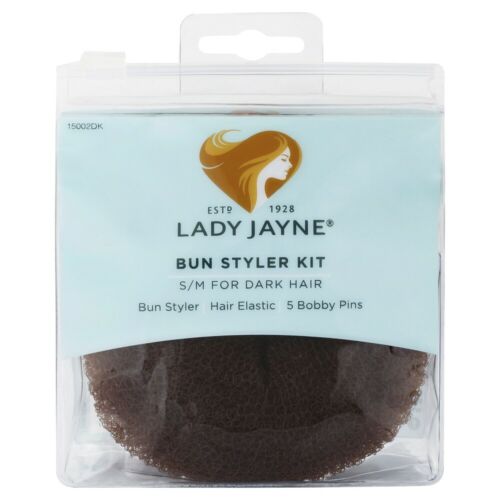 Lady Jayne Dark Bun Styler Kit Small/Medium