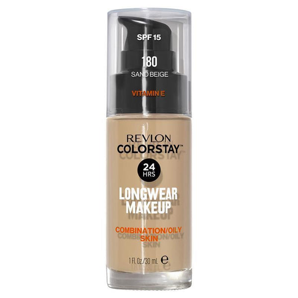 REVLON COLORSTAY 24 HOUR LONGWEAR FOUNDATION COMBINATION/OILY SAND BEIGE