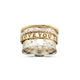 Palas Moon and Back Meditation Ring Medium
