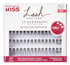 Kiss Lash Couture Luxtensions 45 Clusters Short Medium