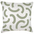 Cushion Cover With Piping Muse Sage 60CM X 60CM